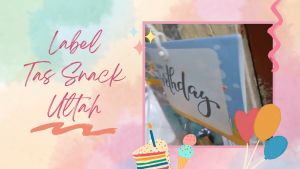 ISI 50 PCS Tema Frozen COD Label Tas Snack Ulang Tahun Tali Tas Label Snack Jajan ULTAH Free Foto Label dan Tali Snack Label dan Tali GoodieBag ULTAH ANAK Label Tas Pesta MURAH