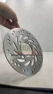 WZT HONDA CLICK 125 / CLICK 150 / BEAT FRONT BRAKE ROTOR DISC 190MM STAINLESS STEEL MOTORCYCLE PARTS