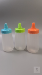 SNY Botol Saos Saus 360ML Botol Kecap Mayonaise Anti Bocor Tutup Putar Plastik
