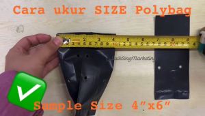 20pcs Polybag Size 5x7 Polibeg Plantation Bag With UV Nursery