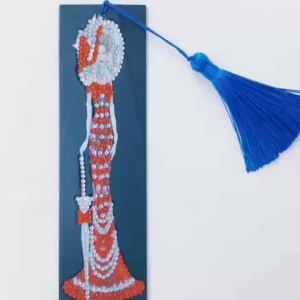 8 Pieces of Diamond Painting Bookmarks Flower Pattern Acrylic Material Suitable for Graduation Gifts for Book Lovers