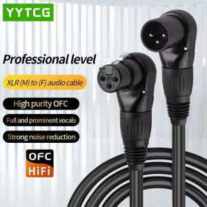 YYTCG XLR Cable Karaoke Microphone Sound Cannon Cable HIFI xlr Audio Cable Stereo Gold-Plated xlr Plug Male to Female