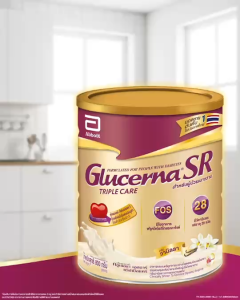 Glucerna SR Triple Care สำหรับผู้ป่วยเบาหวาน กลิ่นวานิลลา ขนาด 800 g