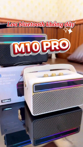 Loa Bluetooth M10 Pro Di Động – Công Nghệ Âm Thanh 360° Bass Đanh Volume Lớn Không Réo