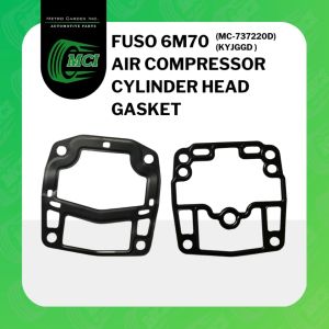 AIR COMPRESSOR CYLINDER HEAD GASKET for Fuso 6M70 MC-737220D KYJGGD upper lower truck brake spare part