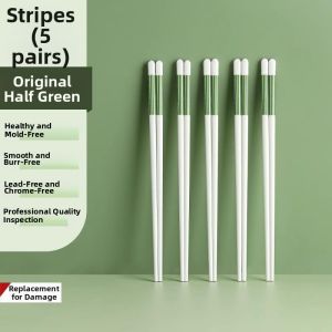 Non-slip Durable Food Grade Ceramic Chopsticks Jingdezhen