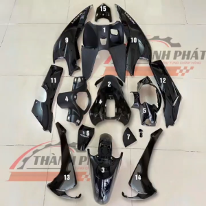 DÀN ÁO VISION ĐEN BÓNG 2023 ZIN HÃNG HONDA (BÁN LẺ TỪNG MÓN)