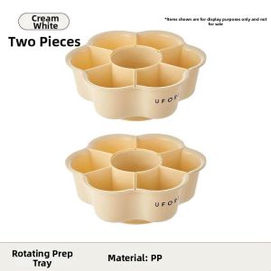 Rotatable Multi-purpose Drainage Vegetable Dish