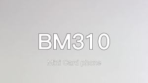 SERVO | BM310 Unlocked Mini Mobile Phone Magic Voice Bluetooth Earphone Dual SIM Automatic Call Recording Low Radiation Small Cell Phone