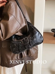 Túi xách nữ đeo vai đeo chéo da PU phong cách cá tính