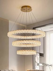 DGY | Eye-protective Luxury Circular Chandelier