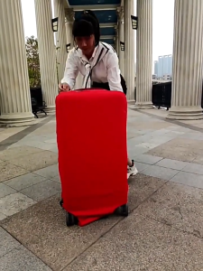 Elastic Trunk Luggage Protector Cover Suitcase Protector suit for size 26 28 30 32 inch
