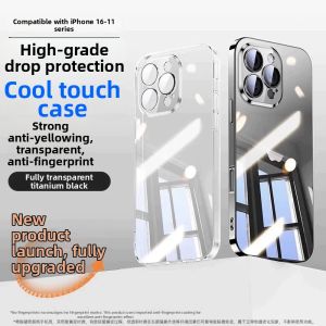Bosie | Heat Dissipating Transparent Thin Protective Case for iPhone 16 Pro Max Full Coverage