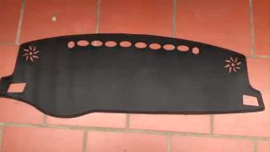 Thảm taplo da vân carbon cao cấp Toyota Vios  2019-2023