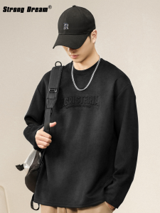 Heavy-duty Letter Printed Soft Deer Plush Sweater