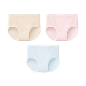 B&C.Room | High Waist Modal Cotton Womens Underwear Breathable Comfortable Seamless Triangle Pants Antibacterial Daily Wear
