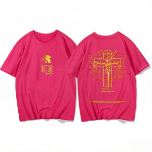Bandai | EVA Evangelion T-shirt Short-sleeved Pure Cotton - Second Apostle Lilith - Mens and Womens Japanese-style Parent-Child Set