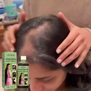 Ouhoe Herbal Hair Oil  Cleansing Scalp Repair Hair Care Oil Hair Smooth Thick Hair Oil Rosemary Oil Herbal Hair Oil Hydrate Moisturize Scalp Reduce Dandruff Hair Fluid