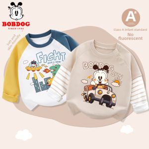 Bobdog | Long Sleeve T Shirt for Boys Cotton Underwear Autumn
