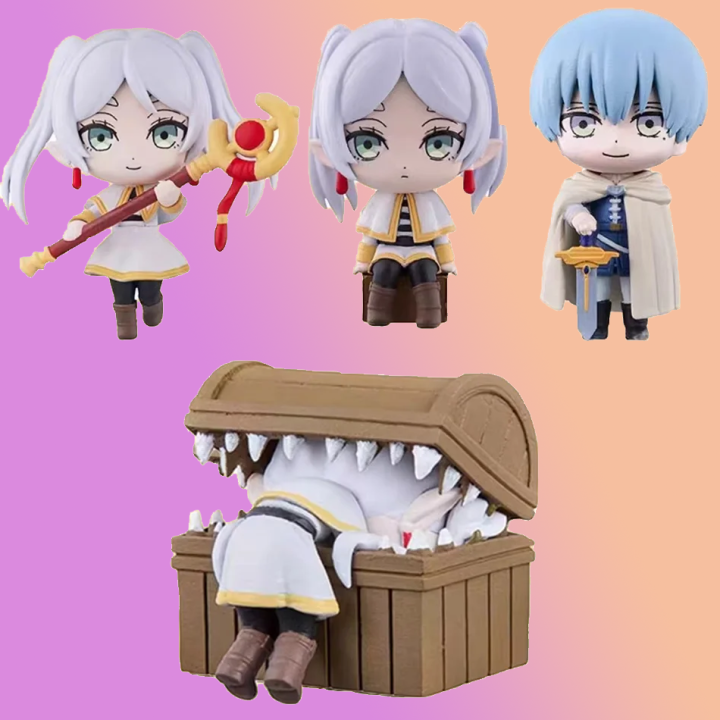 FuRyu Noodle Stopper Sousou no Frieren Anime Girl Figure Frieren Beyond Journey's End Action Figure Collectible Model Toys