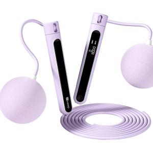 Keep | Weight Management Professional Jump Rope with Counter and Weighted Feature No Cord