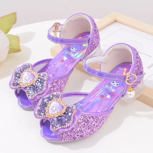 Summer New Soft Sole Crystal Princess Sandals