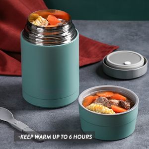 800ml 1000ml Thermos Food Jar 304 Stainless Steel Insulated Thermal Soup Container With Spoon Thermos Food Container 焖烧壶 焖烧杯 保温汤壶 Porridge Flask Ceramic Food Containers Condiment Container - Lazada