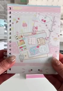 32-page Sticker Book Japanese Cute Childish Fun Paradise Sticker Book Cute Little Things Touch Film Matte Film Sticker Book Gift
