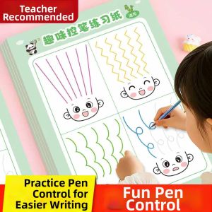 NAIFUNA | Fun Pen Control Writing Practice Sheets for Children 3-6 Years Old