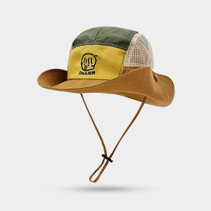 BILLI ZILLY | หมวกเด็กผ้าตาข่ายระบายอากาศฤดูใบไม้ผลิและฤดูร้อนบางสำหรับเด็กผู้ชายและเด็กผู้หญิงหมวกกันแดดขอบกว้างสำหรับกลางแจ้งกันแดดแห้งเร็ว