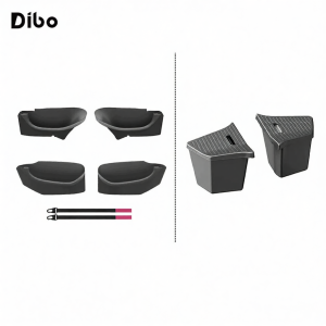 DIBOCHEPIN | Refresh and Organize Car Door Storage Box Pads for Tesla Models
