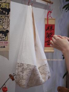 กระเป๋าผ้าใบลายดอกไม้ขนาดใหญ่ กระเป๋าสะพายไหล่แบบแยกส่วนสไตล์วินเทจสำหรับฤดูร้อน กระเป๋าถือผู้หญิงแบบลำลอง