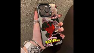 Funko | Ốp Điện Thoại My Hero Academia Đầy Màu Sắc Dành Cho Samsung Galaxy S26/S25/S24/S23/S22/S21/S20 FE/ Ultra/Plus Chống Trầy Xước Chống Vân Tay Thiết Kế Hoạt Hình Nửa Bọc