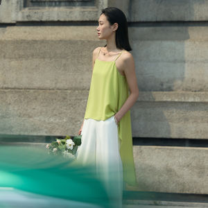 AMII | Chiffon Halter Back Beauty Summer Vest