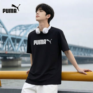 PUMA | Cotton Black Mens Short Sleeve T-Shirt