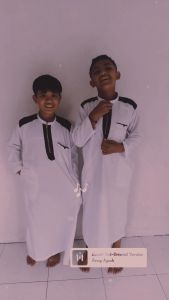 Jubah anak laki laki premium Warna Hitam 3- 16 Tahun lengan panjang