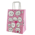 Cute Cartoon Large Capacity Handheld Gift Bag Kawaii Paper Bag Girl Heart Design Eco-Friendly Customizable National Delivery. 
