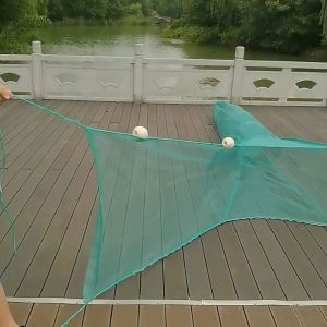 Imported  Fishing Net Hukou Net Trawl Folding Fish and Shrimp Small model Mini Sleeve Net