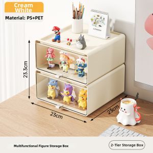 Clear Dustproof Multifunctional Action Figure Display Box