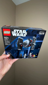 [BrickStory] LEGO Star Wars TIE Fighter with Imperial Hangar Rack (40771)(236 Pieces)