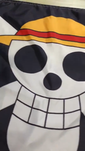Cartoon Skull Flag Pirate Ship Flag Sailing Adventure Flag Party Home Decoration Straw Hat Banner