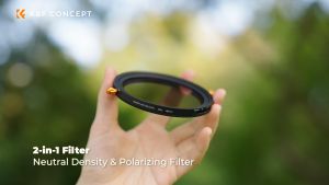 2 in 1 K&F Nano-X CPL + ND2-ND32 Variable ND Lens สำหรับ นันทนทางนี้ 2 ปี ประกันศูนย์ไทย