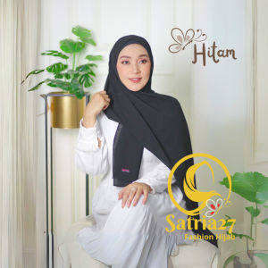 Pashmina Jahit Tepi Ukuran 180x75 Ceruty Baby Doll Polos Premium