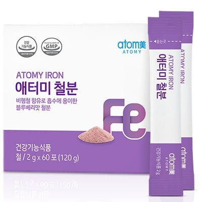 ATOMY Iron FE Untuk Kebutuhan Zat Besi isi 60 Sachet