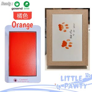 Littlepawty - Pet Paw Print Ink Pad With Frame | Bantalan Tinta Cap Telapak Kaki Anabul Anjing Kucing Pajangan
