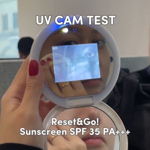 SKINDOZE Reset & Go! Sunscreen SPF 35 PA +++ | Tabir Surya | Perawatan Kecantikan | Glowing | Skin Barrier Sarang Burung Walet | Birds Nest Skincare | Anti Aging | Dark Spot | Flek Hitam | Pencerah Wajah | Kulit Berminyak | Kulit Jerawat | Cushion