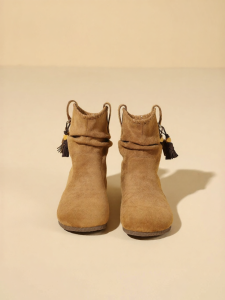 Josiny | Bohemian Style Tassel Fringed Women Boots for Winter with Height Increase