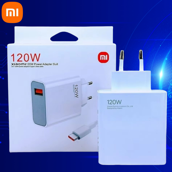 Xiaomi Chính Hãng 120W Sạc Nhanh Hypercharge GA.N Adapter Dành Cho Redmi Note 11/12/13/14 Pro Plus 5G Mi 15/13T Với Loại C