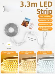 SHUOYU | Atmospheric Linear Self-adhesive LED Light Strip