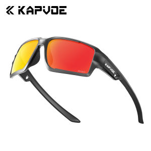 2025 Kapvoe Men Polarized Fishing Sunglasses Fashion Cool Glasses Sports Cycling Bicycle Eyewear for Bike UV400 MTB Road Driving